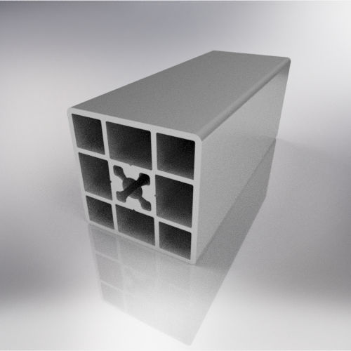 Legierungsprofil - BPRDD0000114 - Dierre Group - quadratisch / rahmen / für Industrieanwendungen