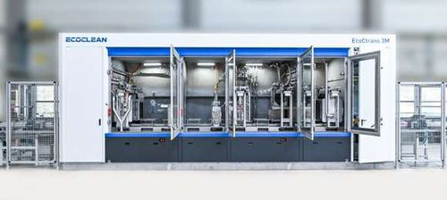 Wasserreinigungssystem - EcoCtrans - Ecoclean Group - Sprüh / kontinuierlich / mit Trockner