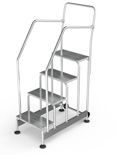 Festinstallierte Trittleiter - SARAYLI LTD. STI. - Aluminium