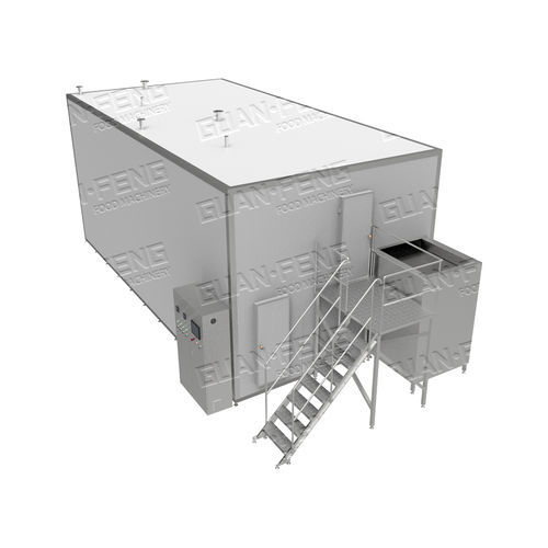 IQF-Gefrierschrank - GLZ  - Zhejiang Guanfeng Food Machinery Co.,Ltd. - Tunnel / Prozess / belüftet