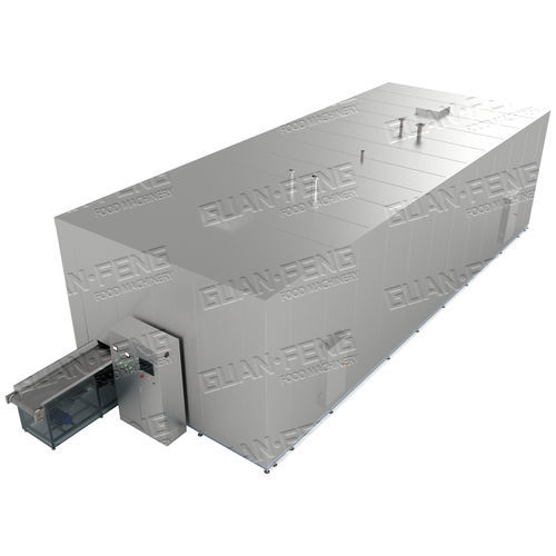 Spiral-Gefrierschrank - GWL - Zhejiang Guanfeng Food Machinery Co.,Ltd. - Prozess / belüftet / IQF