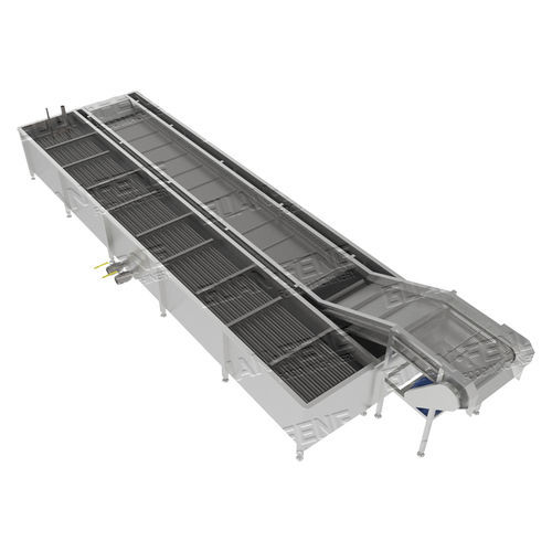 Eiswasser-Vorkühler - GBL series - Zhejiang Guanfeng Food Machinery Co.,Ltd. - für die Lebensmittelindustrie / Edelstahl / Wasserkondensation