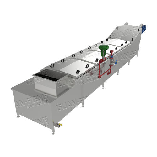 Blanchierer für Obst und Gemüse - GLP series - Zhejiang Guanfeng Food Machinery Co.,Ltd. - Wasserkühler / Edelstahl / für die Lebensmittelindustrie