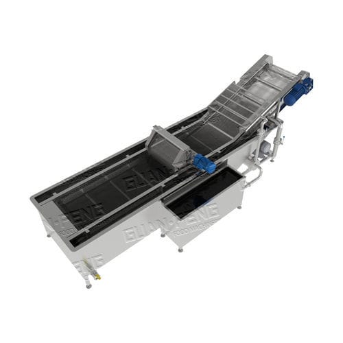Lebensmittel-Waschanlage / für Gemüse - GQX series - Zhejiang Guanfeng Food Machinery Co.,Ltd. - für Obst / für Fisch / Tauch