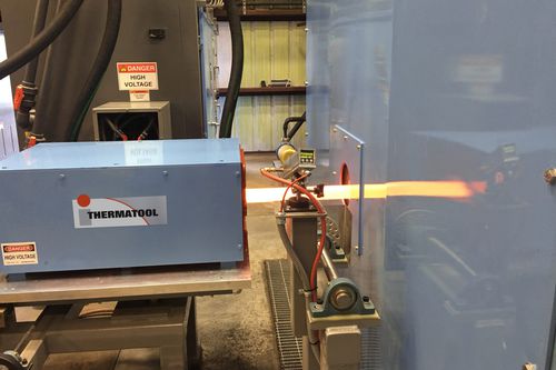 Induktions-Auhsärteanlage - Thermatool Europe