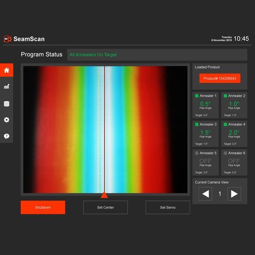 Steuerungssoftware - SeamScan™ - Thermatool Europe - Berechnung / Tracking / SPS