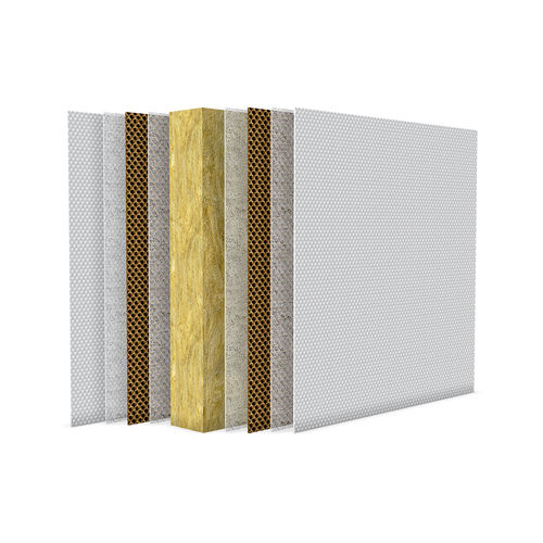 Feuerbeständige Sandwichplatte - SeaPan WP 25/15 - CBG Composites GmbH - Basalt- und Keramikkern / Glas-Deckplatte / für Trennwand