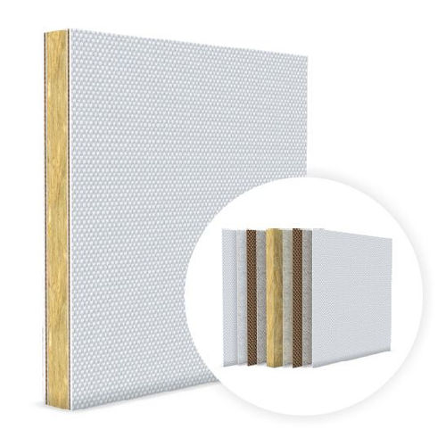 Feuerbeständige Sandwichplatte - SeaPan WP 15/15 - CBG Composites GmbH - Basalt- und Keramikkern / Glas-Deckplatte / für Wand