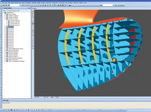 Modellierung Software - Hull and Outfitting - AVEVA Group plc - Projektentwicklung / Datenbank / Sicherheit
