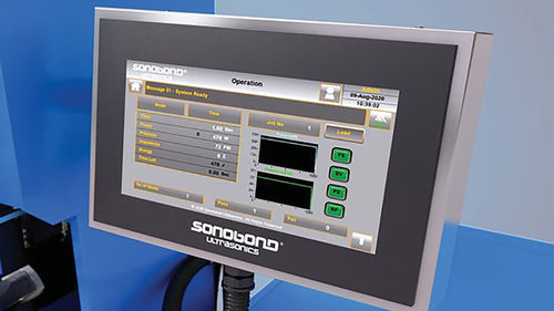 HMI mit Touchscreen - Sonobond Ultrasonics - einbaufähig / USB / Steuerung