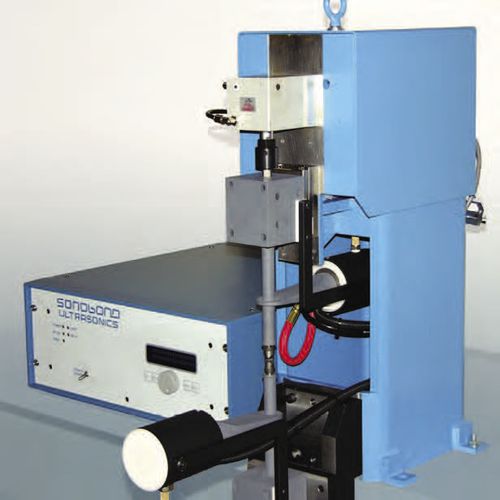 Ultraschall-Schweißmaschine - Sonobond Ultrasonics - halbautomatisch / für Metall / Doppelkopf