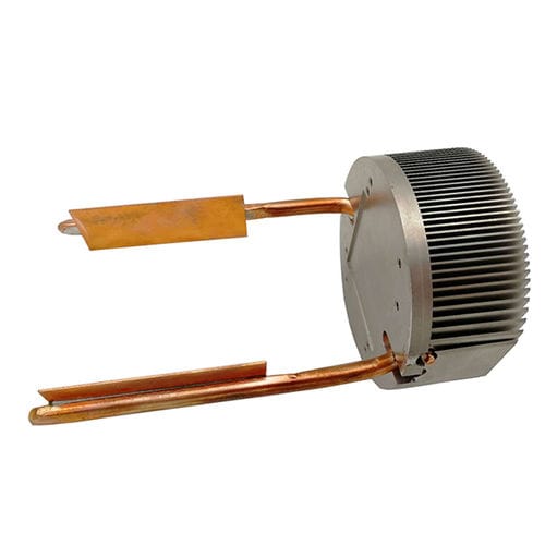 Aluminium-Kühlkörper - A1850 - Awind heat sink - mit Wärmerohr
