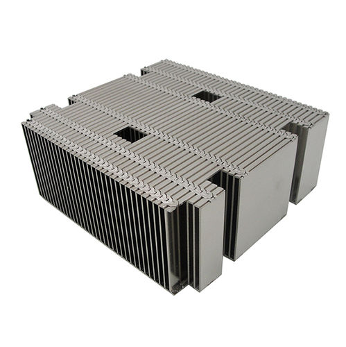 Aluminium-Kühlkörper - A1642 - Awind heat sink - mit dünnen Lamellen