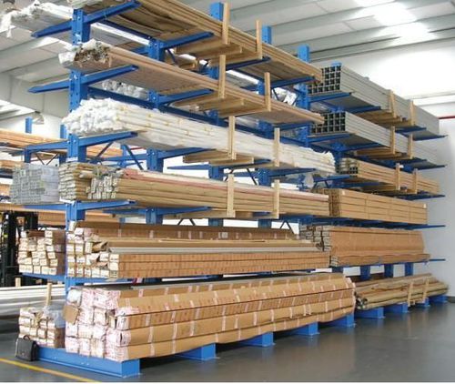 Kragarmregalsystem - Nanjing A-Plus Metal Products Co.,Ltd - einseitig / doppelseitig / verstellbar