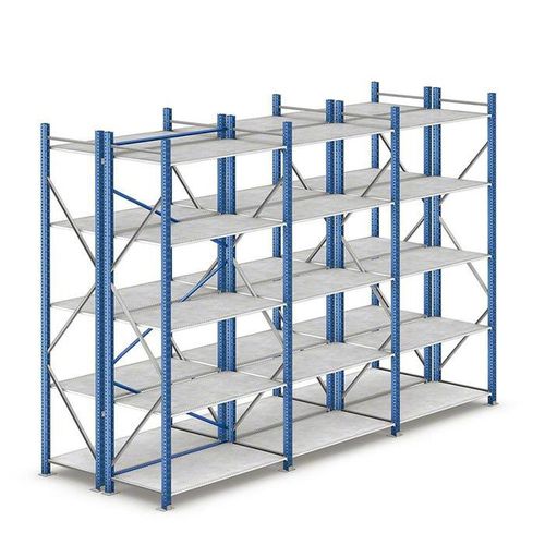 Regal für enge Gänge - Nanjing A-Plus Metal Products Co.,Ltd - Büro / rohrförmig / Stahl