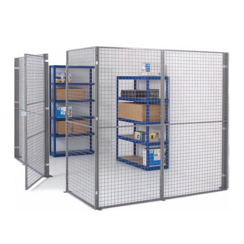 Gittertrennwand für Palettenrack - Nanjing A-Plus Metal Products Co.,Ltd - Quadratmaschen / Edelstahl