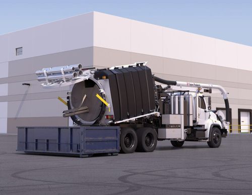 LKW für Saug- und Spülzwecke - CAMEL® MAX SERIES 1200 - Super Products - 3-Achsen / dieselbetrieben