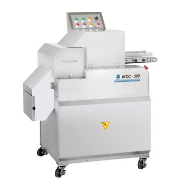 Fleischschneidemaschine - IKCC - 300 - IRE-KOREA - für Gefrorenes / automatisch / bodenstehend
