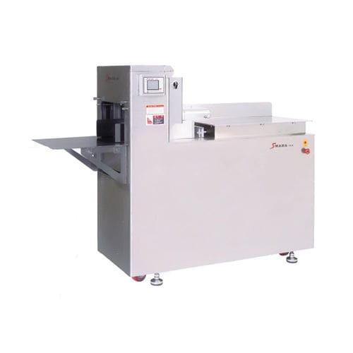 Fleischschneidemaschine - S MAHA - 3.5 - IRE-KOREA - automatisch / bodenstehend / querschneidend