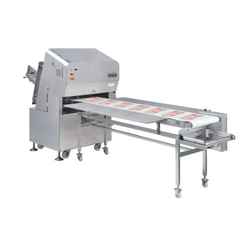 Hochleistungsfähige Lebensmittel-Schneidemaschine - NUS - 300 - IRE-KOREA - Fleisch / automatisch / bodenstehend