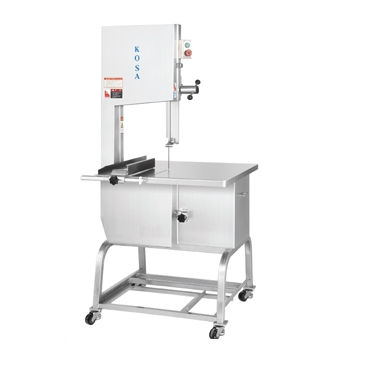Bandsägemaschine für Knochen / Industrie - KOSA - 400 - IRE-KOREA - Edelstahl / mit festem Tisch