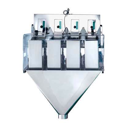 Mehrkopf-Wiegemaschine -  VD-1-4 - PACKING TECHNOLOGIES LLC - linear / für die Lebensmittelindustrie / für Granulat