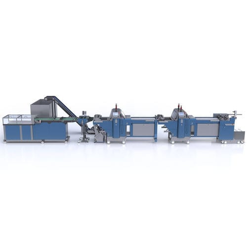 Karton-Produktionsanlage - Bograma - drehbar / Falt