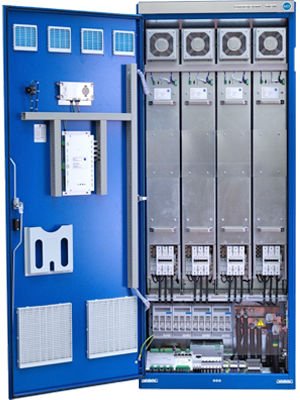 Leistungsfaktor-Kondensatorbatterie - PowerAct - Powerside - Niederspannung / mit Oberschwingungsfilter / modular