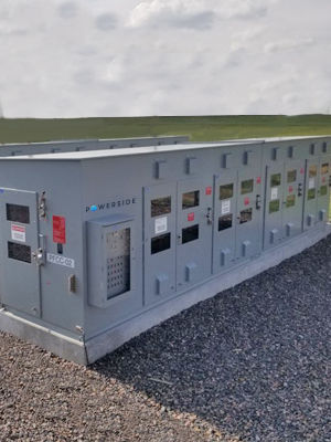 Automatische Kondensatorbatterie - PowerMVar Series - Powerside - Mittelspannung / festinstalliert / vormontiert