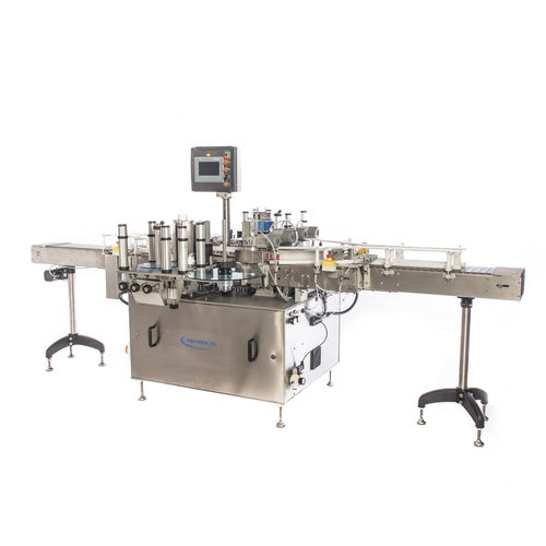 2-Wege-Etikettiermaschine - P220 - Premier Labellers - automatisch / für Flaschen / zur Rundumetikettierung