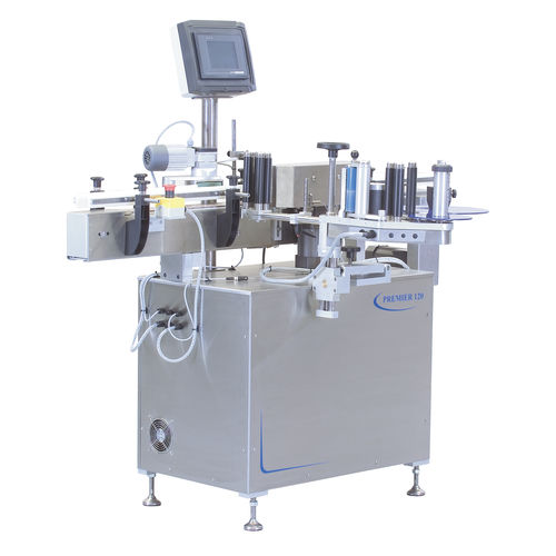 Automatische Etikettiermaschine - P120 Mini-Wrap - Premier Labellers - zur Rundumetikettierung / kompakt