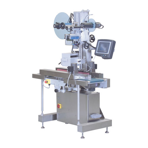 C-Etikettiermaschine - P100 C-Wrap - Premier Labellers - automatisch / zur Rundumetikettierung / für die Lebensmittelindustrie