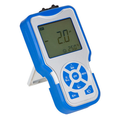 Tragbares pH-Messgerät - P611 - Shanghai Yoke Instrument Co., Ltd - Reinwasser / mit LCD-Display