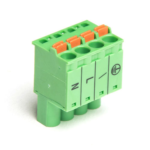 Klemmenblock mit Markierung - F73-H-3.81 - Dongguanshi Welink Electronic Technology Co.,Ltd - steckbar / ohne Schrauben / Federdruck