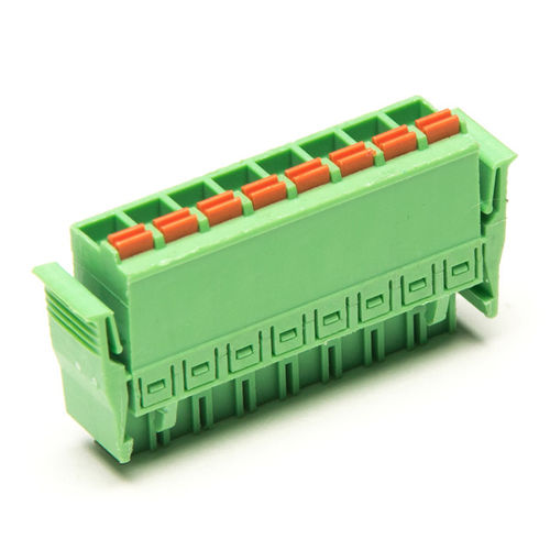 Steckbarer Klemmenblock - F75-L-5.08 - Dongguanshi Welink Electronic Technology Co.,Ltd - ohne Schrauben / mit Verriegelung