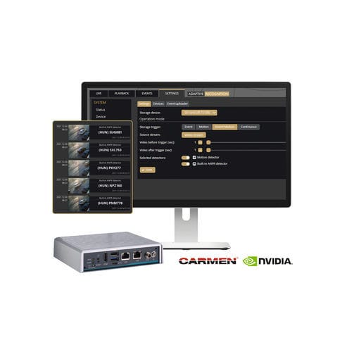 Kamera-System / für intelligent traffic - Carmen® BOX - Adaptive Recognition - zur Verkehrsüberwachung / Sicherheit / Videoüberwachung