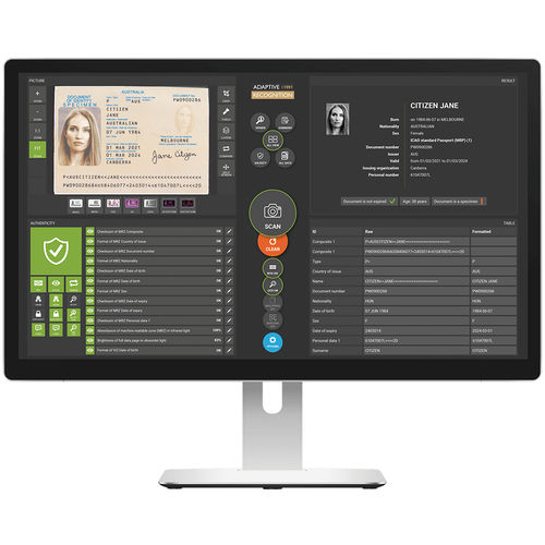 Software zur Überprüfung von Ausweisdokumenten - VIZ - Adaptive Recognition - Industrie / OCR