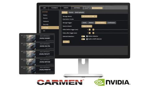 Datenanalysesoftware - Carmen&reg; Nano - Adaptive Recognition - für Zugangskontrolle und Sicherheit / Bildanalyse / Überwachung