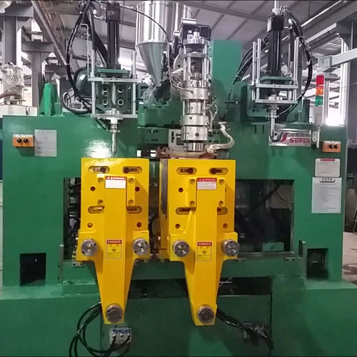 Extrusionsblasformmaschine - DKB-8T - Dongguan JinJun Machinery Co., Ltd. - Doppelstationen / elektrisch / einstufig