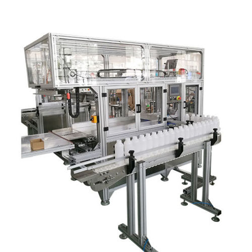 Horizontale Absackmaschine - PDB-122 - Dongguan JinJun Machinery Co., Ltd. - automatisch / für Flaschen / mit hoher Drehzahl
