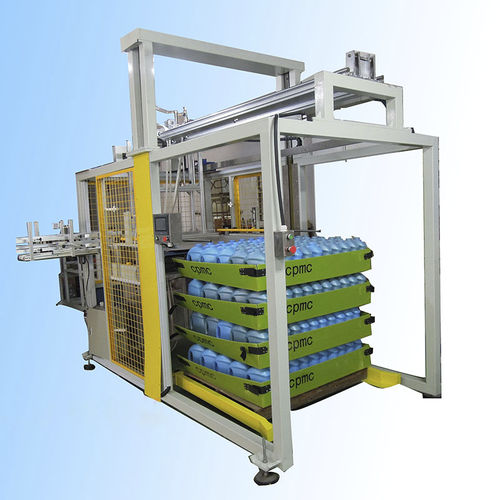 Traypacker Palettiererr / Roboter - PTP-220 - Dongguan JinJun Machinery Co., Ltd. - automatisch / für die Blasformindustrie / für die Abfüllindustrie