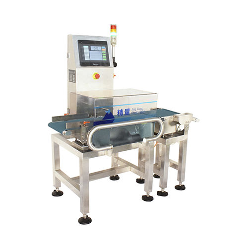 Kontrollwaage für kosmetische Cremes - JLCW-1KG - Zhongshan Jingliang Weighing Instrument Co.,Ltd. - für Produktionsanlagen / mit Bandförderer / Touchscreen-Bedienung