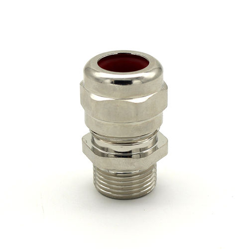 Ex-geschützte Kabelverschraubung - JX-8-EXS series - YUEQING JIXIANG CONNECTOR CO., LTD - Edelstahl / Gewinde / gerade