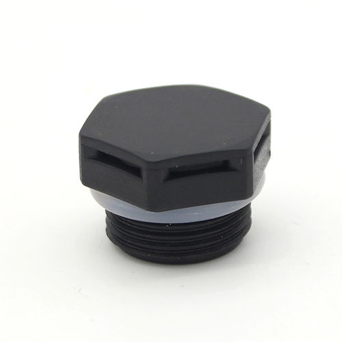 Entlüftungsstopfen - JX-M-NVP series - YUEQING JIXIANG CONNECTOR CO., LTD - sechseckig / Gewinde / Nylon