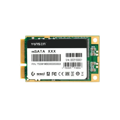 SSD / SATA III - YSSM1M6 series - KingSpec - mit Innenverbindung / mSATA