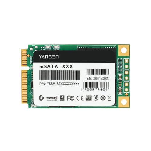 SSD / SATA III - YSSM1S2 series - KingSpec - mit Innenverbindung / mSATA