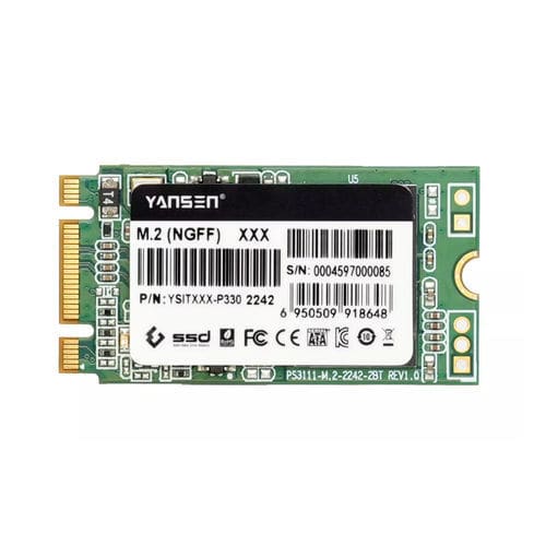 SSD / SATA III - YSITXXX-P330 2242 - KingSpec - mit Innenverbindung / M.2 / Industrie