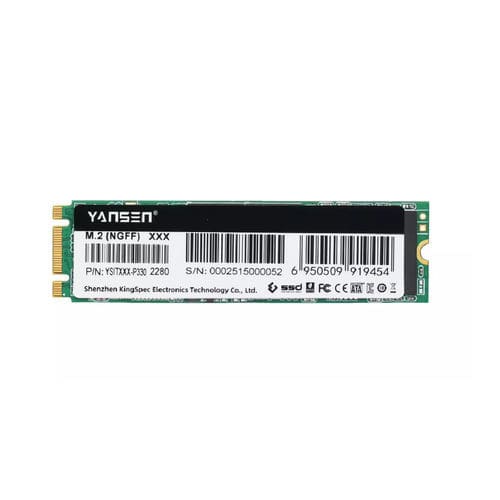SSD / SATA III - YSITXXX-P330  - KingSpec - mit Innenverbindung / M.2 2280 / Industrie