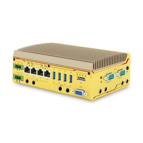 Embedded-Computer - POC-551VTC - Neousys Technology - fahrzeugmontiert / Quad-Core / CAN-Bus