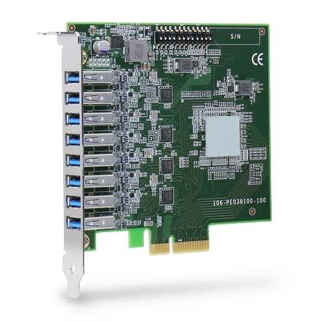 PCI-Express-Framegrabberkarte - PCIe-USB381F - Neousys Technology - 8 Kanäle